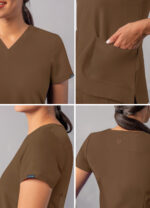 ⁦طقم ادار نسائي لون بني⁩ - الصورة ⁦7⁩