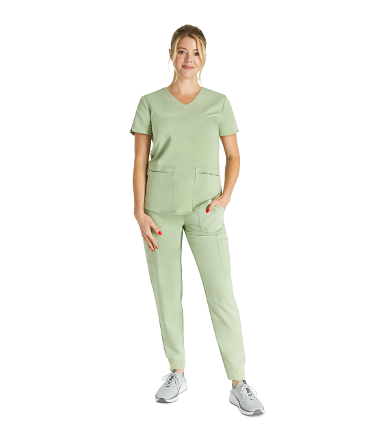 CK837A_CUBR_2 طقم شيروكي نسائي تفاحي - الصورة 1